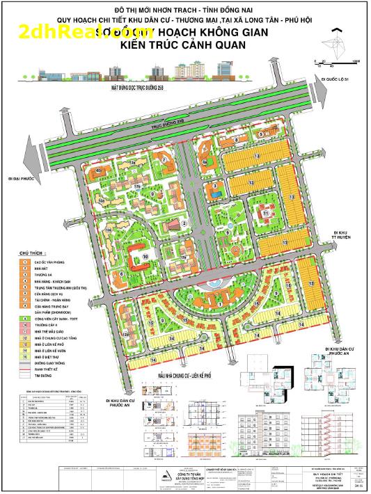Chuyển nhượng dự án Khu Dân Cư Thương Mại Đô Thị Nhơn Trạch thuộc Xã Long Tân, Phú Hội, Đồng Nai 22,5ha
