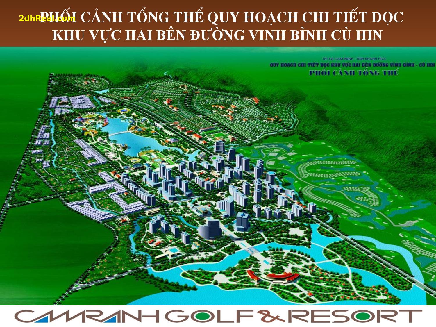 Bán dự án sân Golf 36 lỗ – Villa 172 hecta tại tỉnh Khánh Hoà