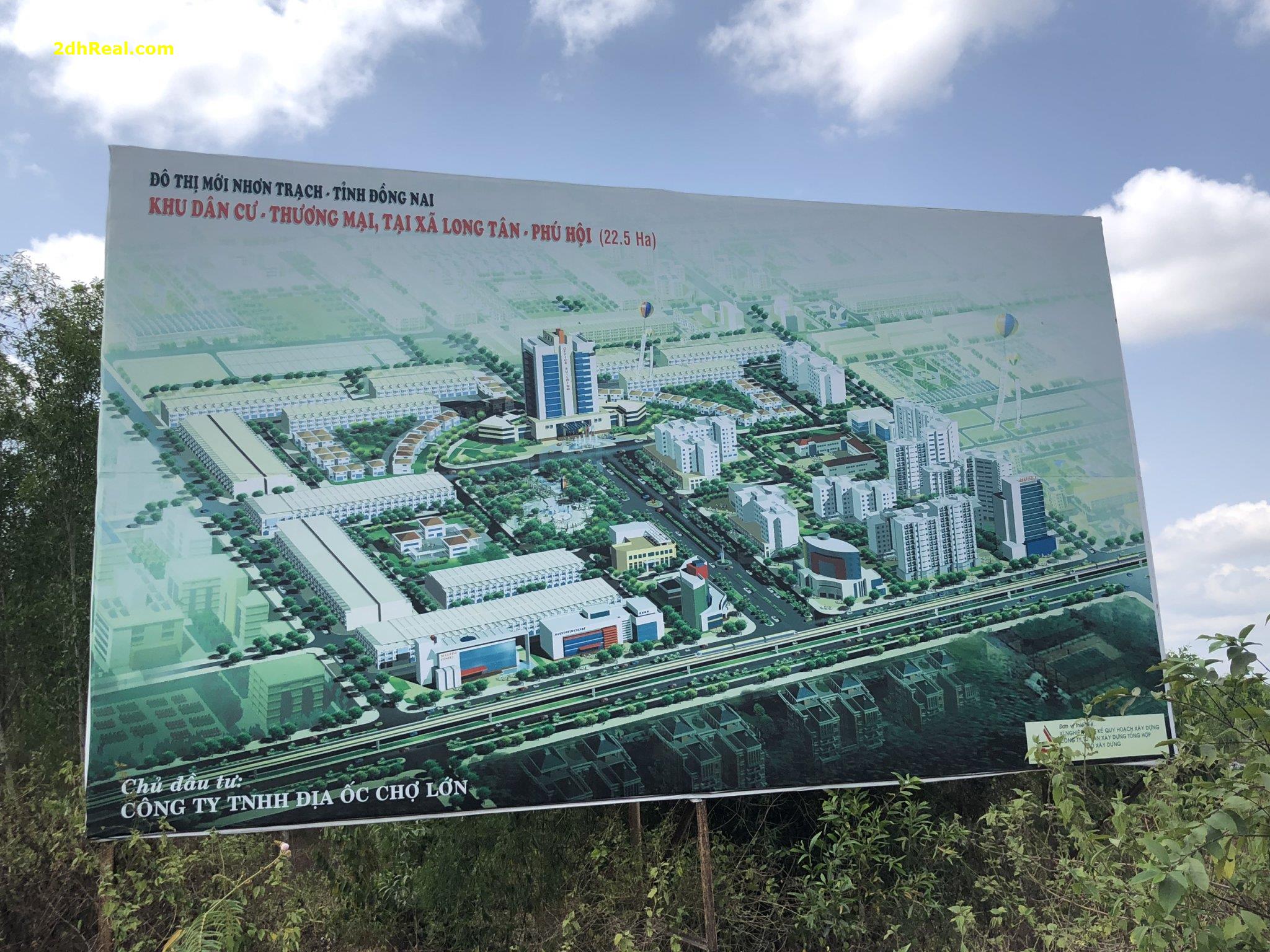 Bán dự án Địa Ốc Chợ Lớn 23 ha huyện Nhơn Trạch tỉnh Đồng Nai 