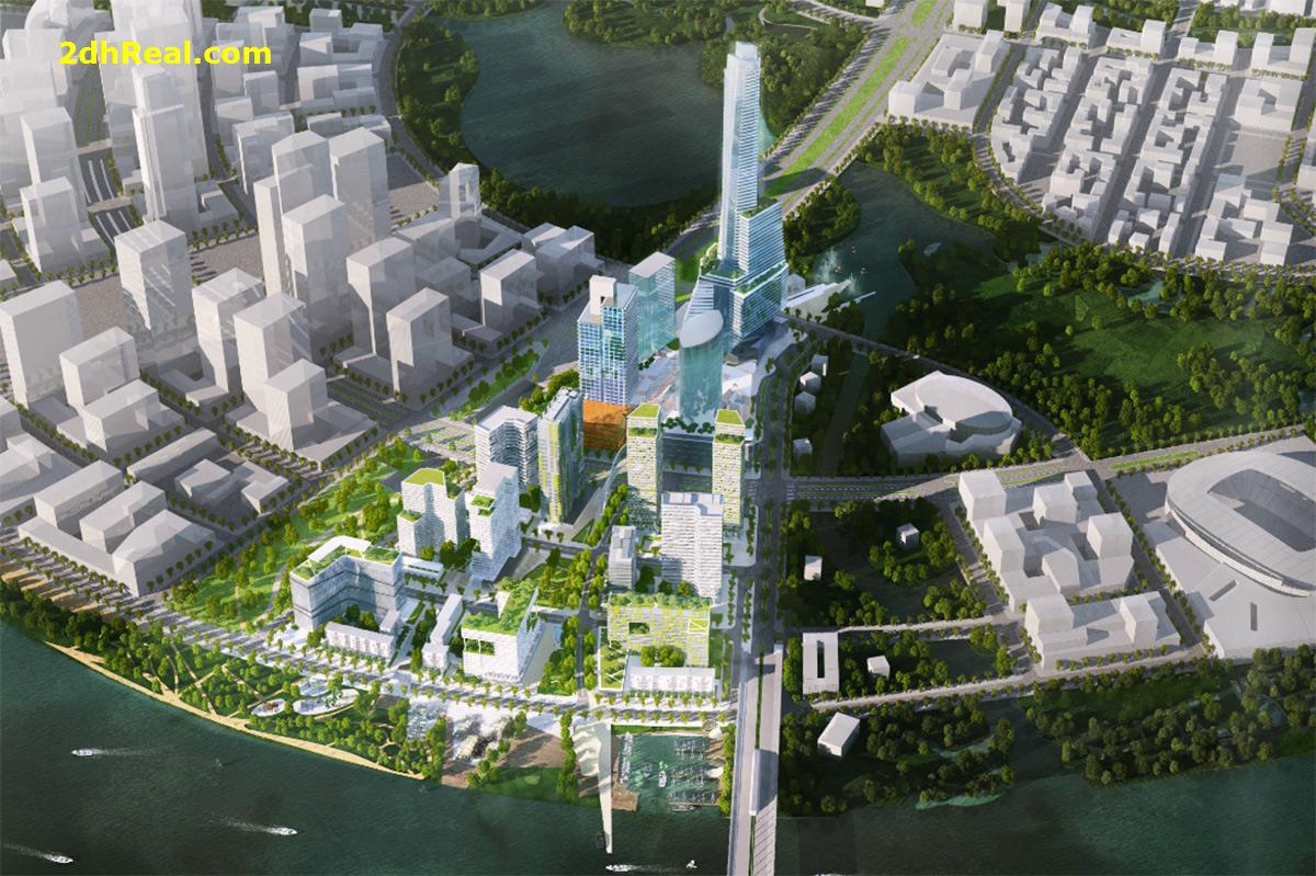 Bán dự án 11,434m2 với 3.532 căn chung cư cao tầng phường An Phú, quận 2, Tp.HCM