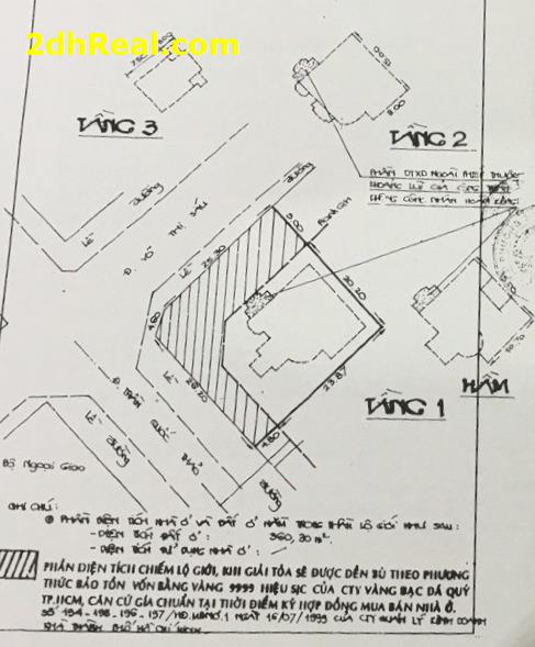 Bán nhà 2 mặt tiền số 68 Trần Quốc Thảo – 173Võ Thị Sáu, phường 6, Quận 3, Tp.HCM