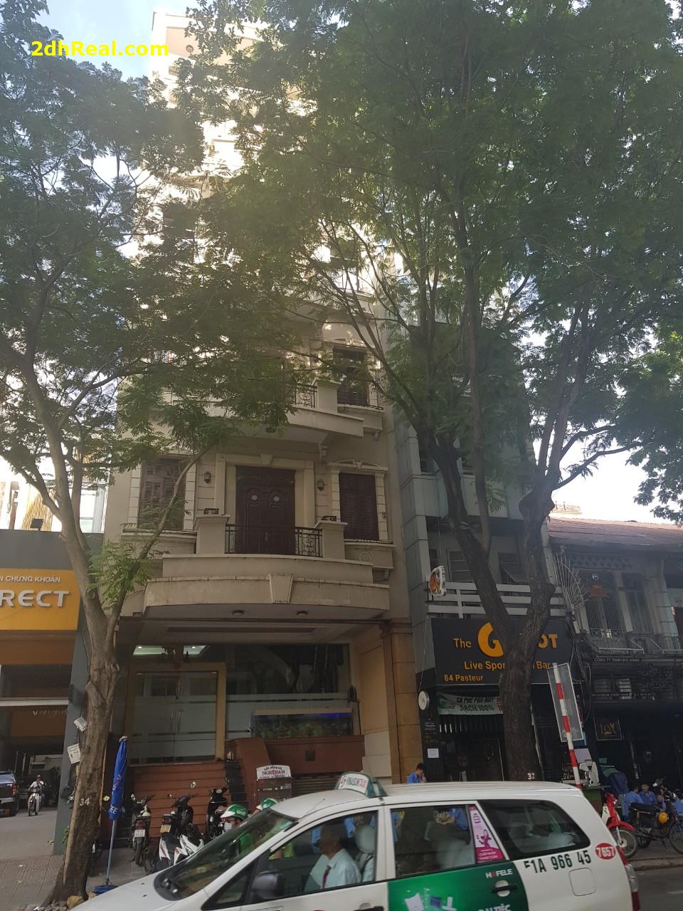 Bán nhà mặt tiền 86-88 Pasteur,đối diện Sài Gòn Center, quận 1. 