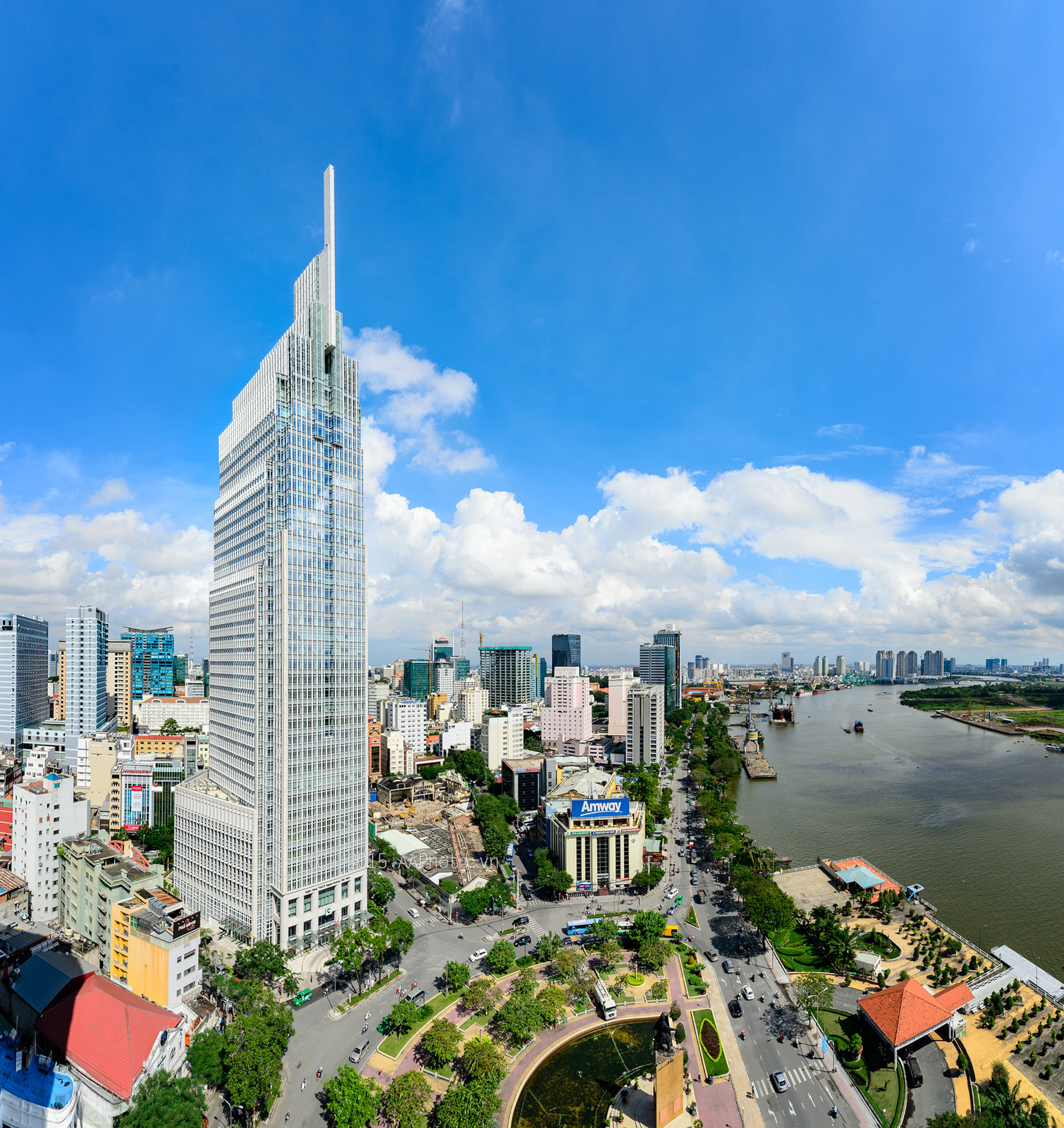 Bán cao ốc Chuẩn A | Cao ốc Vietcombank Tower số 5 Công trường Mê Linh, PhườngBến Nghé, quận1, Tp.HCM