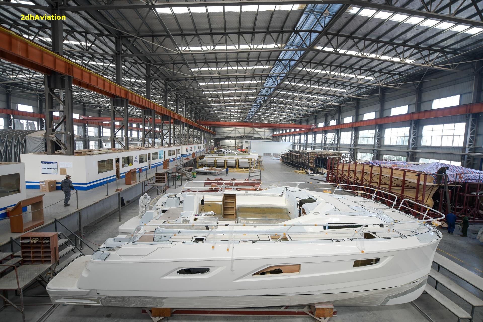 Bên trong một xưởng đóng du thuyền lớn nhất thế giới