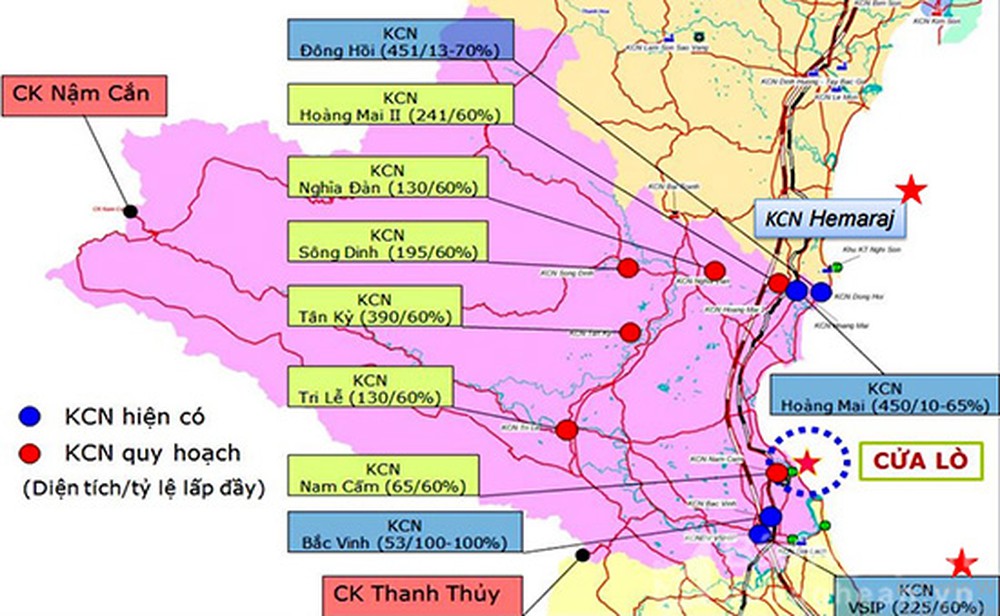 Bán Khu Công Nghiệp | KCN Cửa Lò | Tư Vấn Phát Triển Khu Công Nghiệp