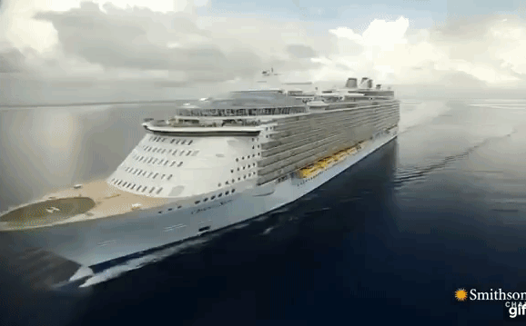 Oasis of the Seas hiện đang giữ kỷ lục là chiếc du thuyền lớn nhất thế giới tính đến thời điểm hiện tại